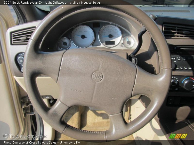 Light Driftwood Metallic / Neutral Beige 2004 Buick Rendezvous CX
