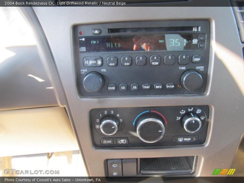 Light Driftwood Metallic / Neutral Beige 2004 Buick Rendezvous CX