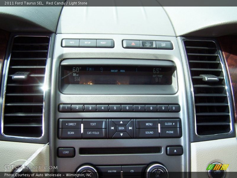 Red Candy / Light Stone 2011 Ford Taurus SEL