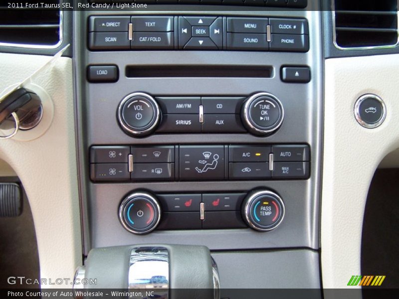 Red Candy / Light Stone 2011 Ford Taurus SEL