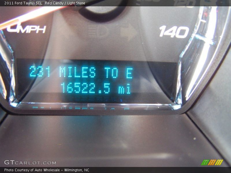 Red Candy / Light Stone 2011 Ford Taurus SEL