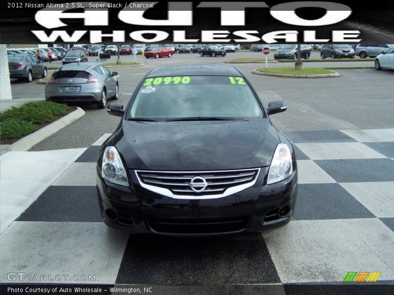 Super Black / Charcoal 2012 Nissan Altima 2.5 SL