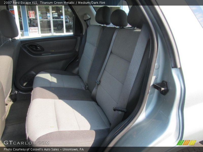 Titanium Green Metallic / Medium/Dark Flint 2007 Ford Escape XLS
