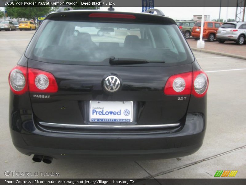 Deep Black / Black 2008 Volkswagen Passat Komfort Wagon