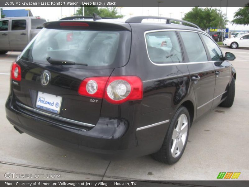 Deep Black / Black 2008 Volkswagen Passat Komfort Wagon