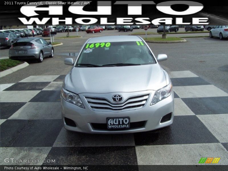 Classic Silver Metallic / Ash 2011 Toyota Camry LE