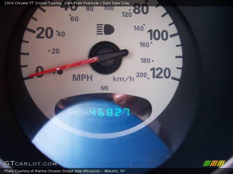 Dark Plum Pearlcoat / Dark Slate Gray 2004 Chrysler PT Cruiser Touring
