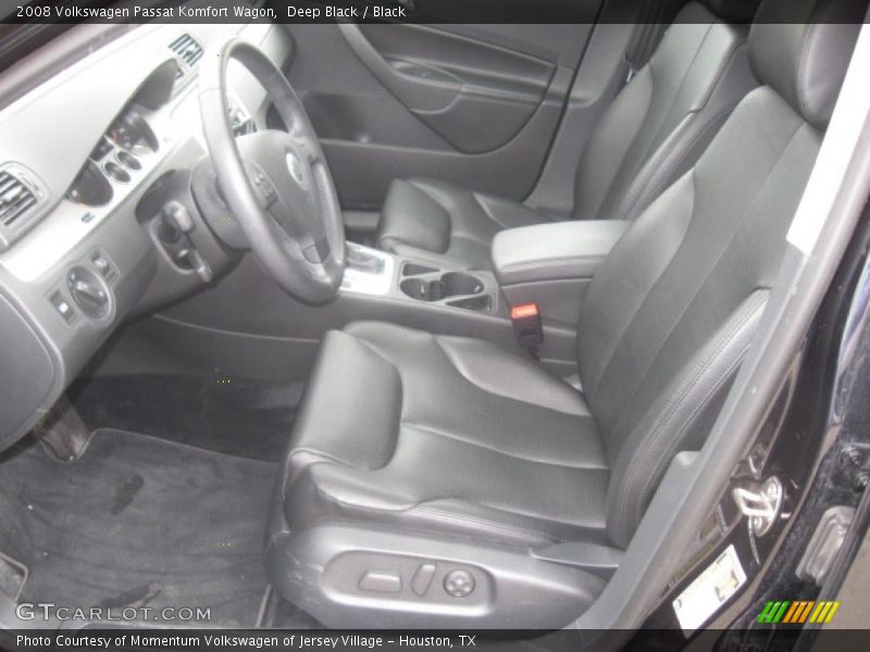 Deep Black / Black 2008 Volkswagen Passat Komfort Wagon