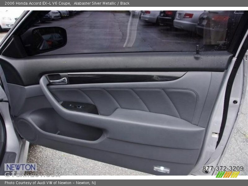 Alabaster Silver Metallic / Black 2006 Honda Accord EX-L V6 Coupe