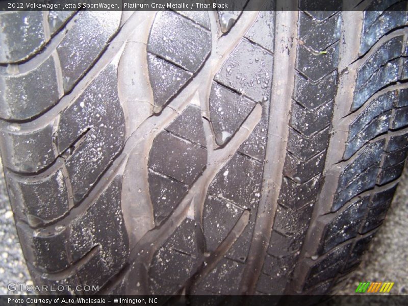 Platinum Gray Metallic / Titan Black 2012 Volkswagen Jetta S SportWagen