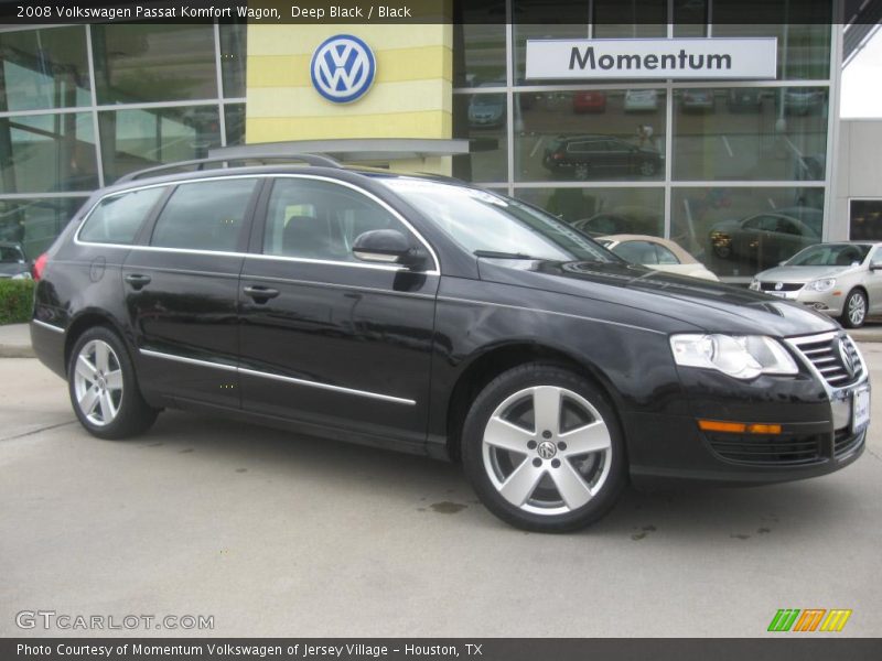 Deep Black / Black 2008 Volkswagen Passat Komfort Wagon