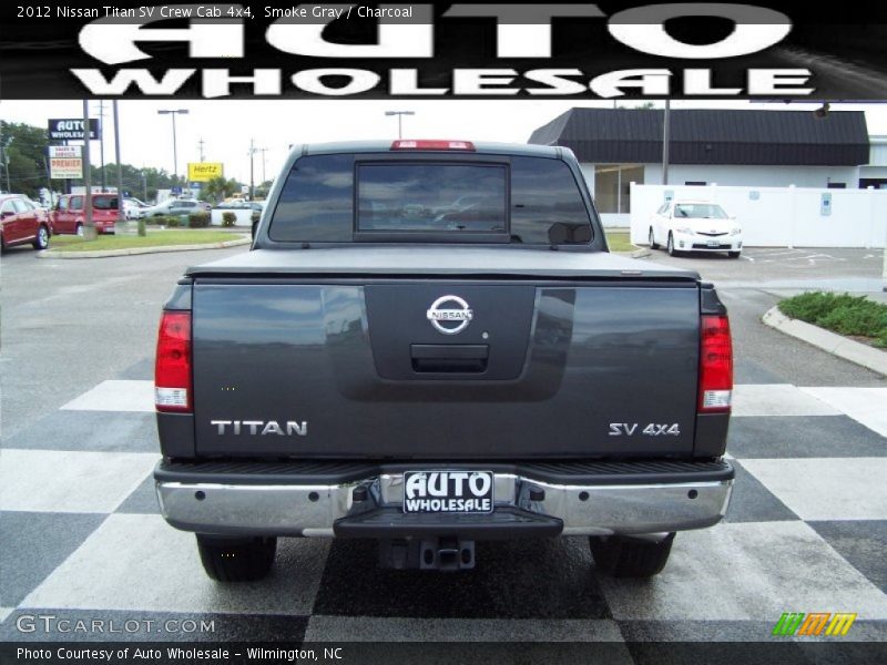 Smoke Gray / Charcoal 2012 Nissan Titan SV Crew Cab 4x4