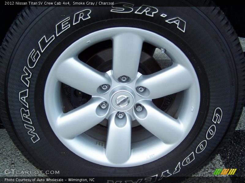 Smoke Gray / Charcoal 2012 Nissan Titan SV Crew Cab 4x4