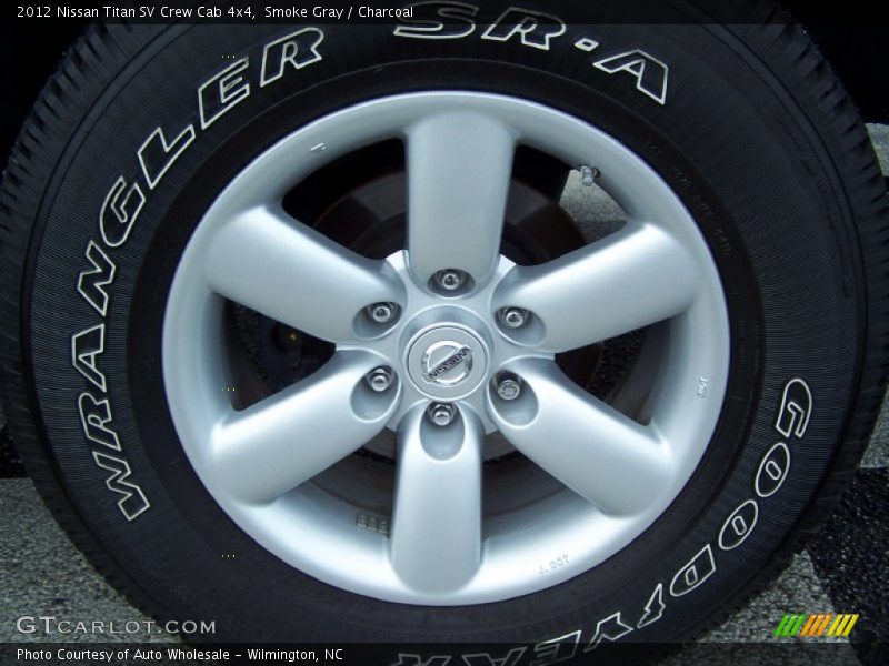Smoke Gray / Charcoal 2012 Nissan Titan SV Crew Cab 4x4