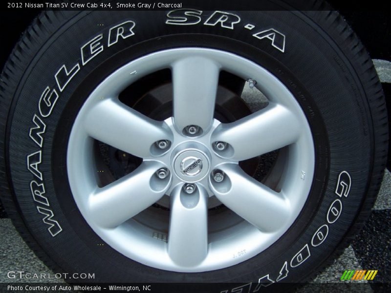 Smoke Gray / Charcoal 2012 Nissan Titan SV Crew Cab 4x4