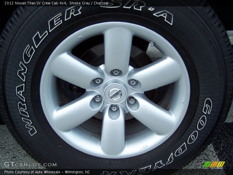 Smoke Gray / Charcoal 2012 Nissan Titan SV Crew Cab 4x4