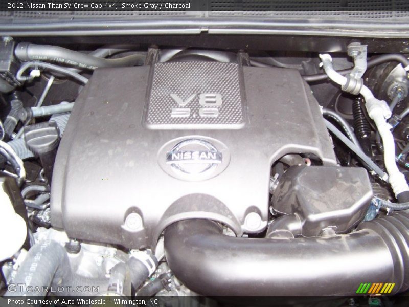 Smoke Gray / Charcoal 2012 Nissan Titan SV Crew Cab 4x4