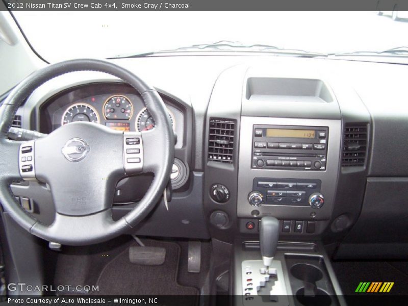 Smoke Gray / Charcoal 2012 Nissan Titan SV Crew Cab 4x4