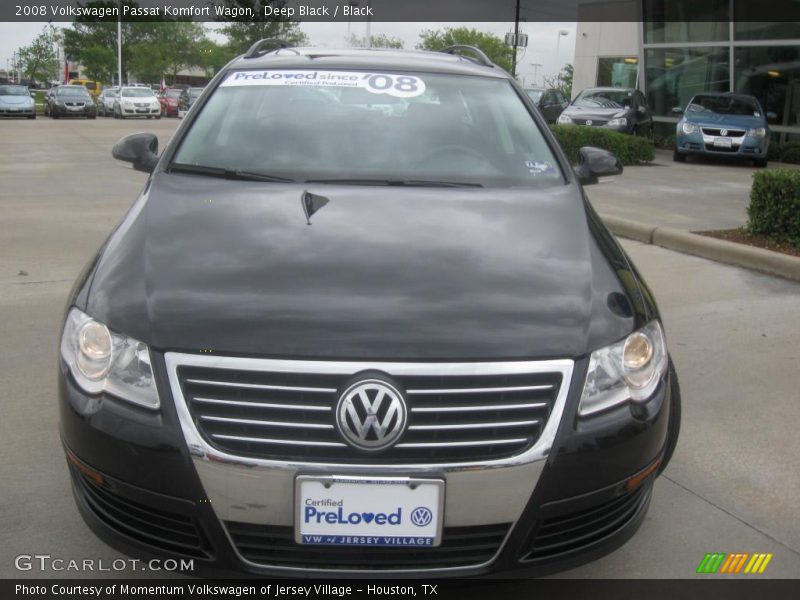 Deep Black / Black 2008 Volkswagen Passat Komfort Wagon