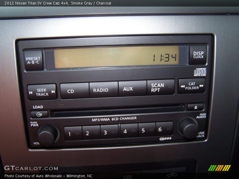 Smoke Gray / Charcoal 2012 Nissan Titan SV Crew Cab 4x4