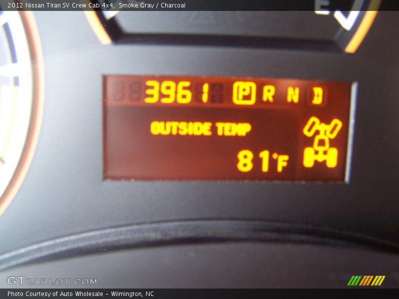 Smoke Gray / Charcoal 2012 Nissan Titan SV Crew Cab 4x4