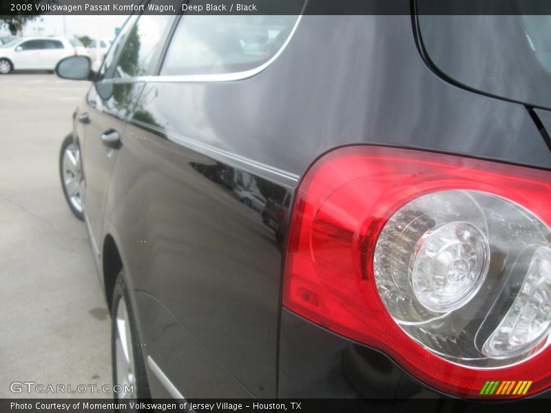 Deep Black / Black 2008 Volkswagen Passat Komfort Wagon