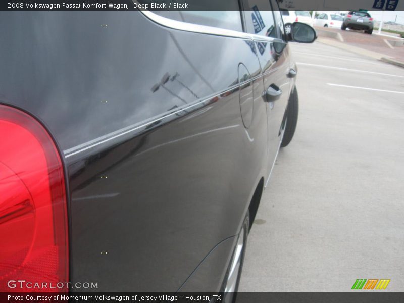 Deep Black / Black 2008 Volkswagen Passat Komfort Wagon