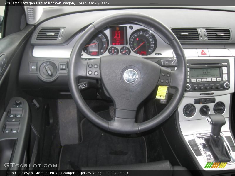 Deep Black / Black 2008 Volkswagen Passat Komfort Wagon