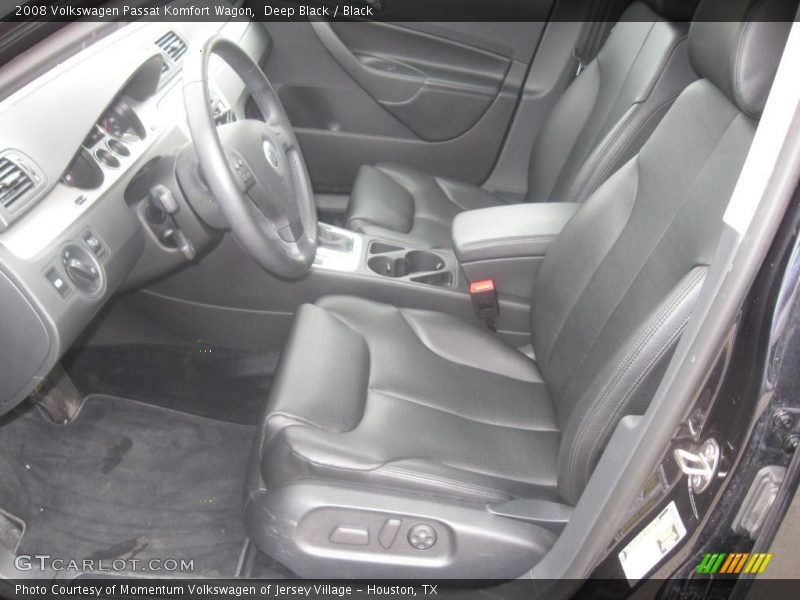 Deep Black / Black 2008 Volkswagen Passat Komfort Wagon