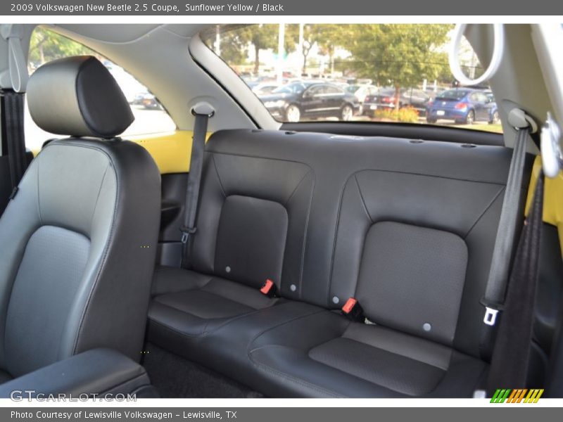 Sunflower Yellow / Black 2009 Volkswagen New Beetle 2.5 Coupe