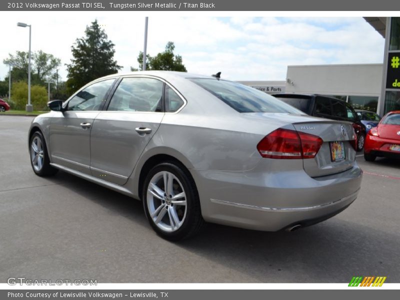 Tungsten Silver Metallic / Titan Black 2012 Volkswagen Passat TDI SEL