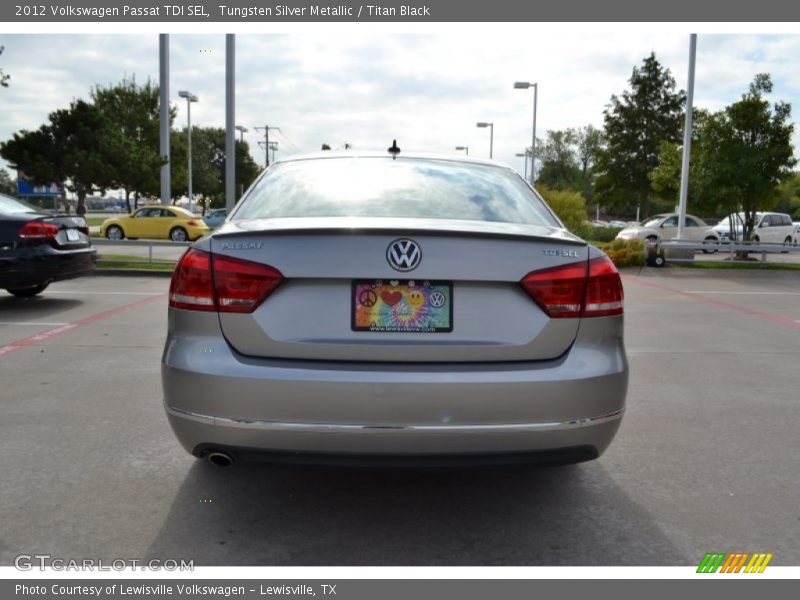 Tungsten Silver Metallic / Titan Black 2012 Volkswagen Passat TDI SEL