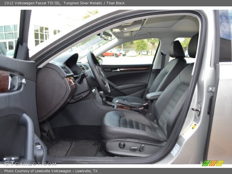 Tungsten Silver Metallic / Titan Black 2012 Volkswagen Passat TDI SEL