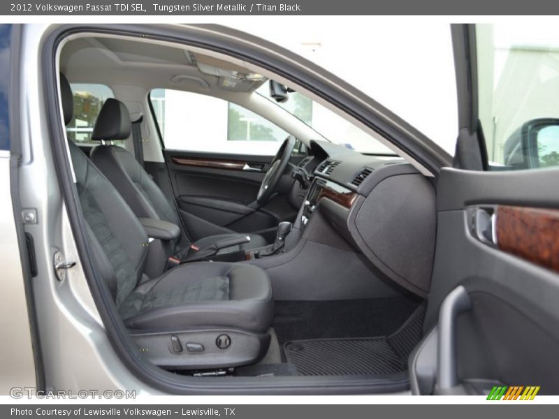 Tungsten Silver Metallic / Titan Black 2012 Volkswagen Passat TDI SEL