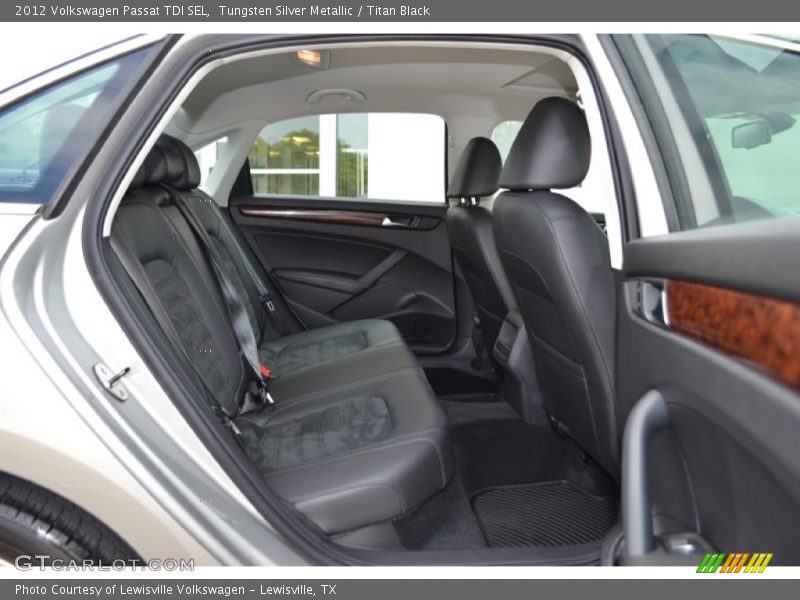 Tungsten Silver Metallic / Titan Black 2012 Volkswagen Passat TDI SEL