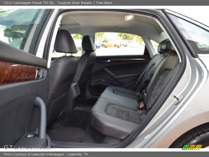 Tungsten Silver Metallic / Titan Black 2012 Volkswagen Passat TDI SEL