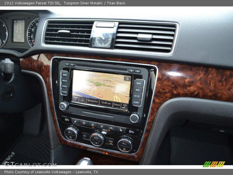 Tungsten Silver Metallic / Titan Black 2012 Volkswagen Passat TDI SEL