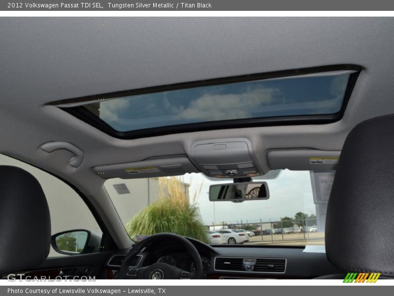 Tungsten Silver Metallic / Titan Black 2012 Volkswagen Passat TDI SEL