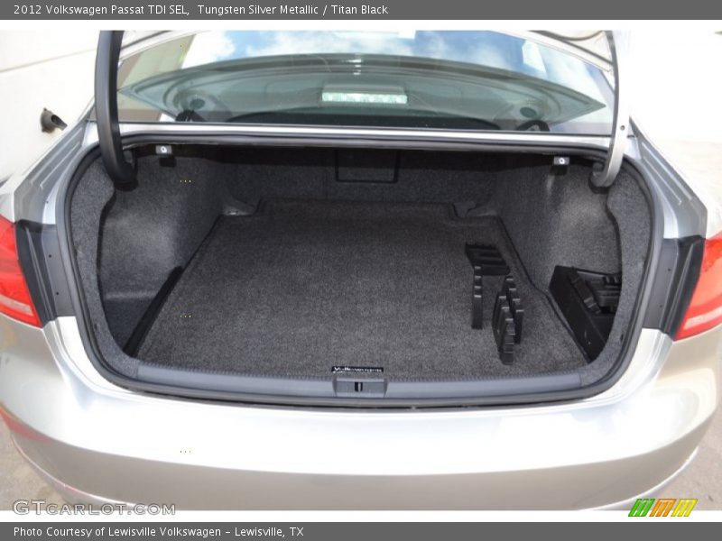 Tungsten Silver Metallic / Titan Black 2012 Volkswagen Passat TDI SEL