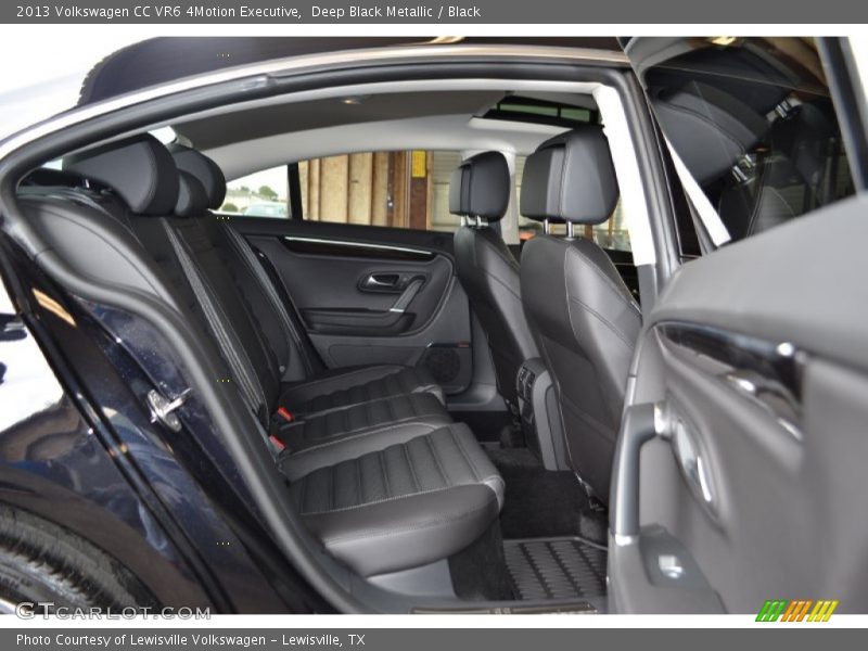 Deep Black Metallic / Black 2013 Volkswagen CC VR6 4Motion Executive