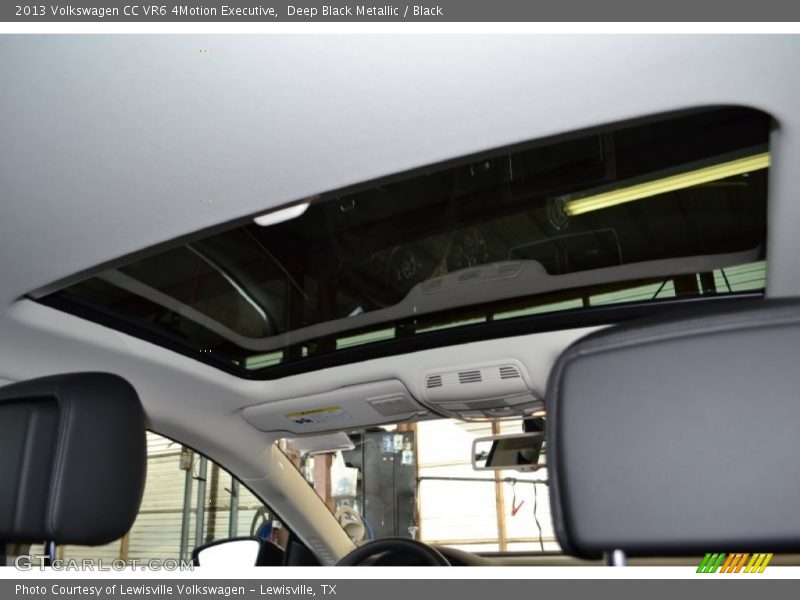 Deep Black Metallic / Black 2013 Volkswagen CC VR6 4Motion Executive