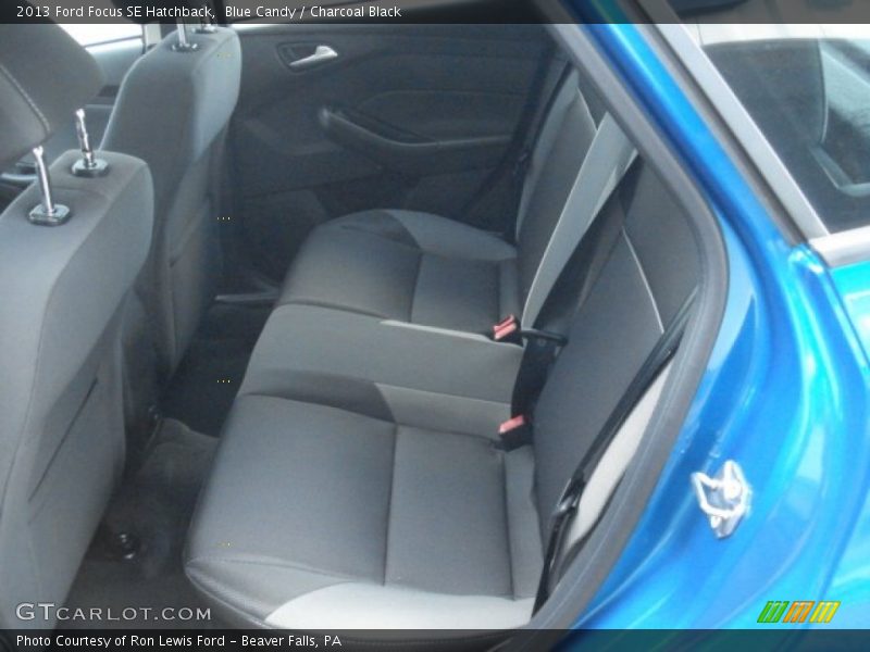 Blue Candy / Charcoal Black 2013 Ford Focus SE Hatchback