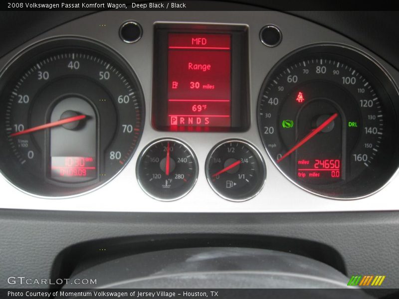 Deep Black / Black 2008 Volkswagen Passat Komfort Wagon