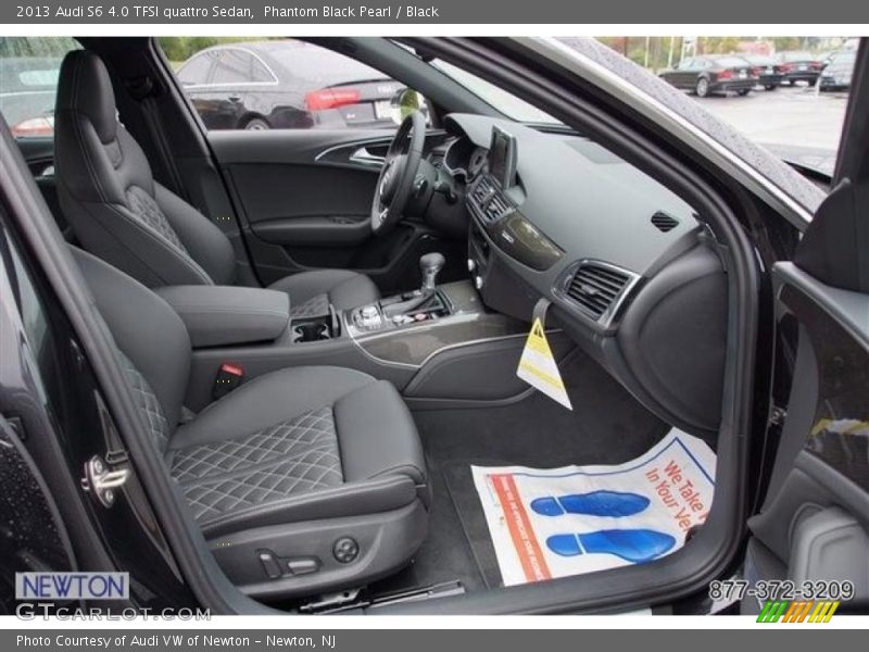 Phantom Black Pearl / Black 2013 Audi S6 4.0 TFSI quattro Sedan