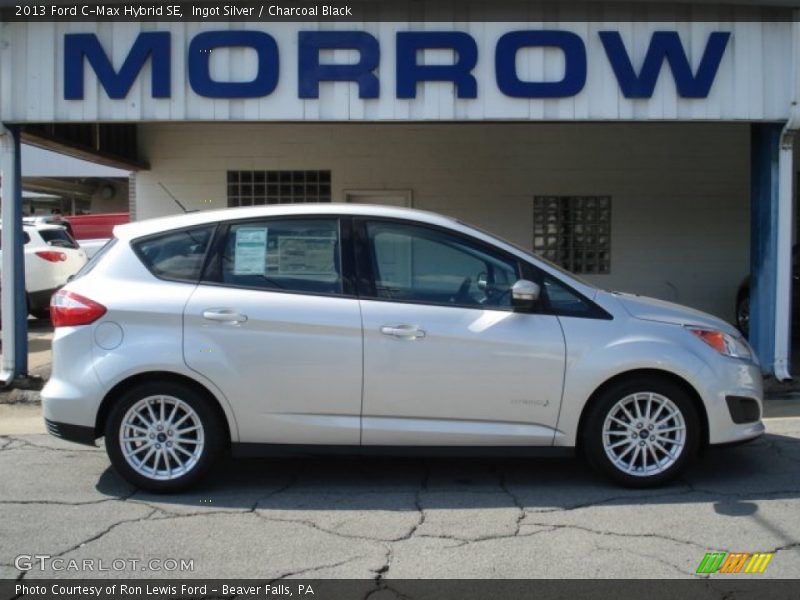Ingot Silver / Charcoal Black 2013 Ford C-Max Hybrid SE