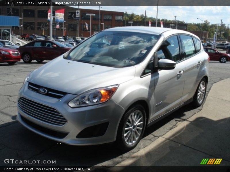 Ingot Silver / Charcoal Black 2013 Ford C-Max Hybrid SE