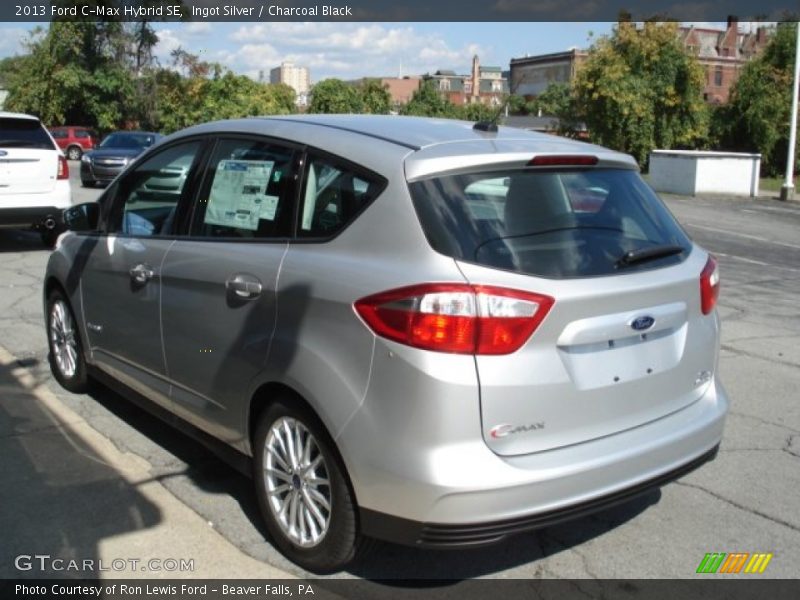 Ingot Silver / Charcoal Black 2013 Ford C-Max Hybrid SE