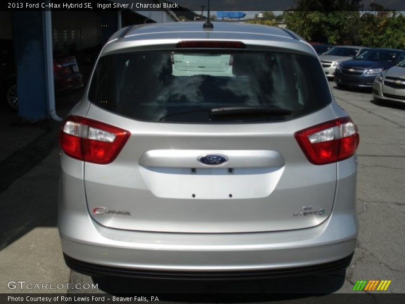 Ingot Silver / Charcoal Black 2013 Ford C-Max Hybrid SE