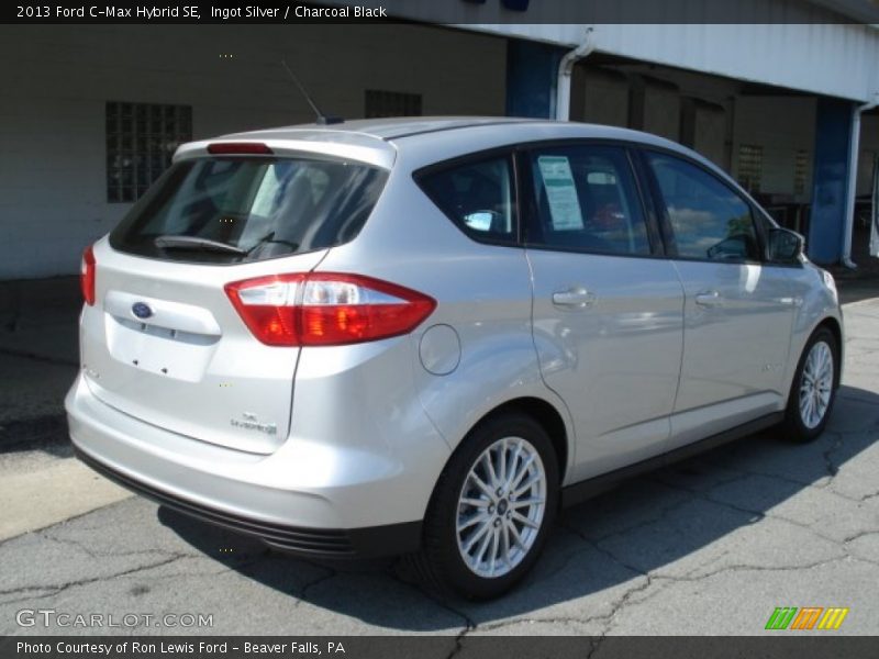 Ingot Silver / Charcoal Black 2013 Ford C-Max Hybrid SE