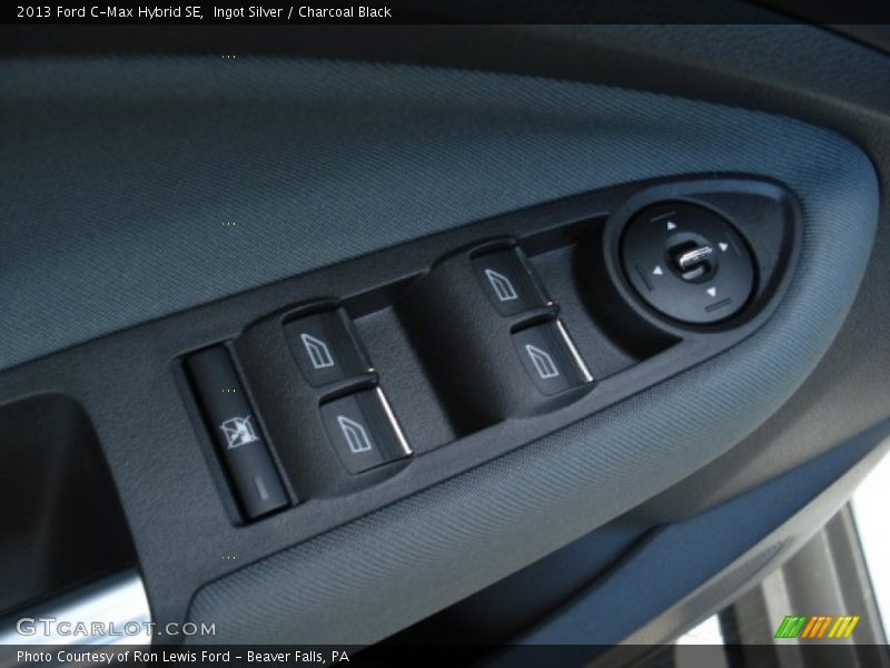 Ingot Silver / Charcoal Black 2013 Ford C-Max Hybrid SE